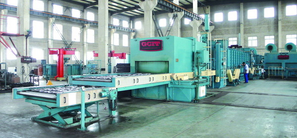 輥底式鹽浴淬火爐生產線（馬氏體貝氏體）